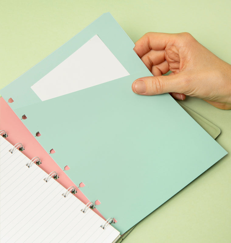 Filofax Notebook Classic Pastel A5 Sage