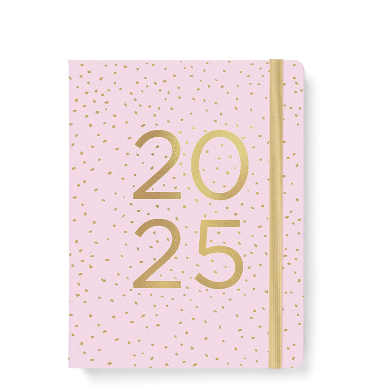 Planner A5 Confetti Rosa 2025