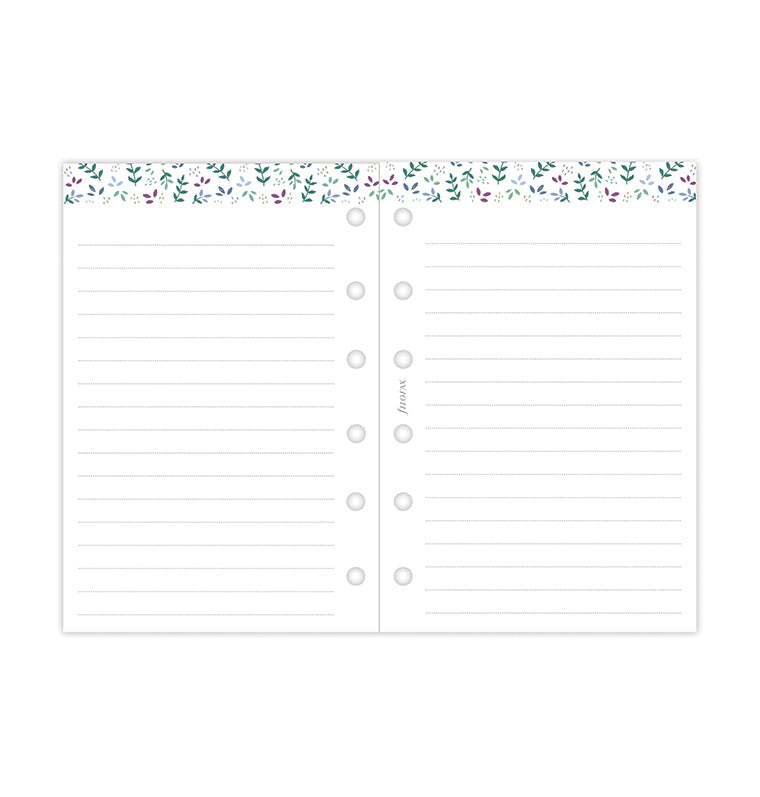 Diario Settimanale Garden Pocket - Multilingua 2026 Filofax 26-68292