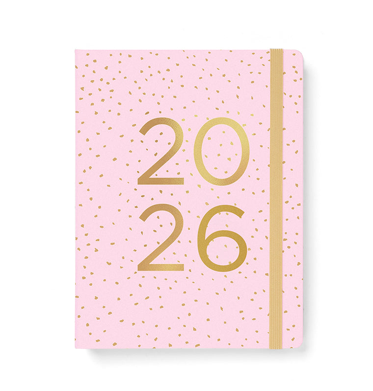 26-68298, Planner A5 Confetti Rosa 2026