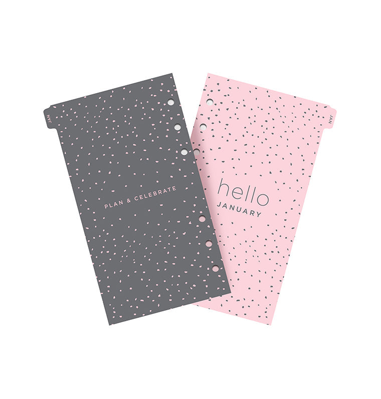 Diario Settimanale Confetti Personal - Multilingua 2026 Filofax 26-68491