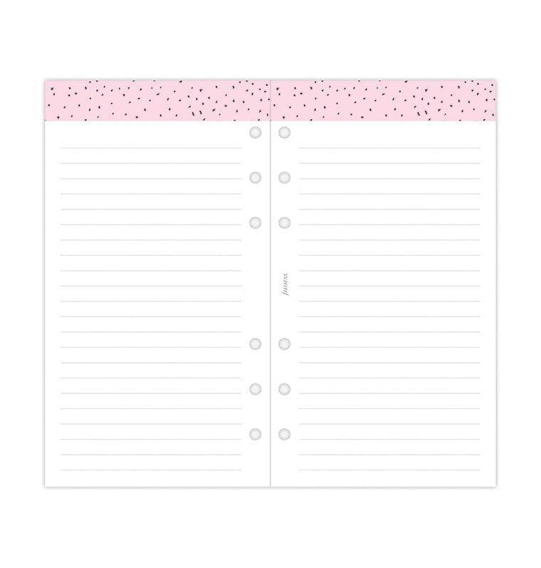 Diario Settimanale Confetti Personal - Multilingua 2026 Filofax 26-68491