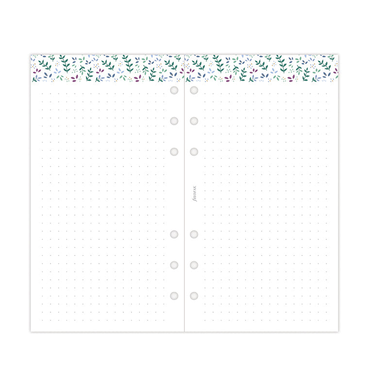 Diario Settimanale Garden Personal - Multilingua 2026 Filofax 26-68492