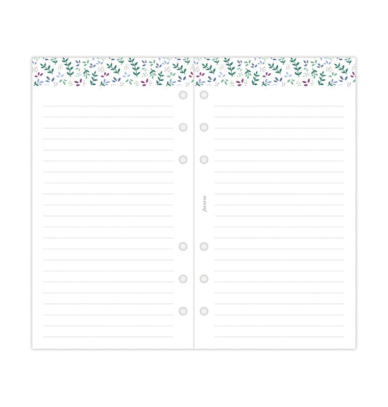 Diario Settimanale Garden Personal - Multilingua 2026 Filofax 26-68492