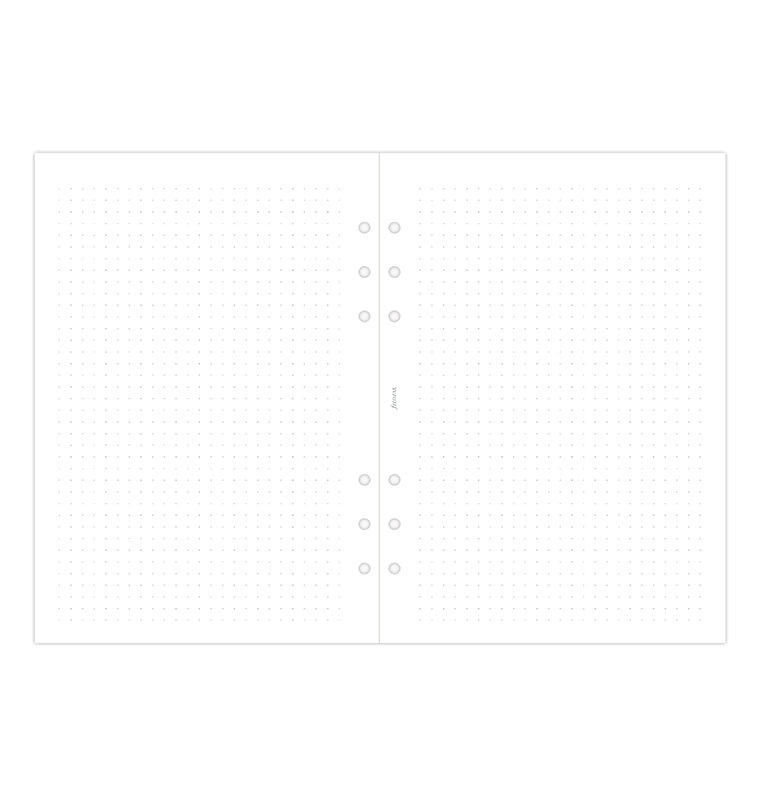 Diario Settimanale Minimal A5 - Multilingua 2026 Filofax 26-68590