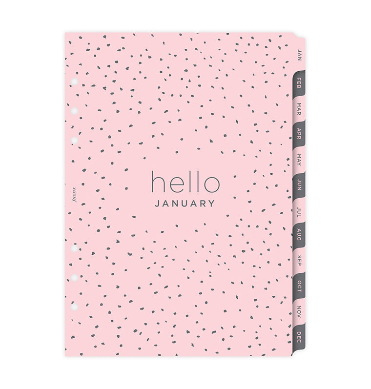 Diario Settimanale Confetti A5 - Multilingua 2026 Filofax 26-68591