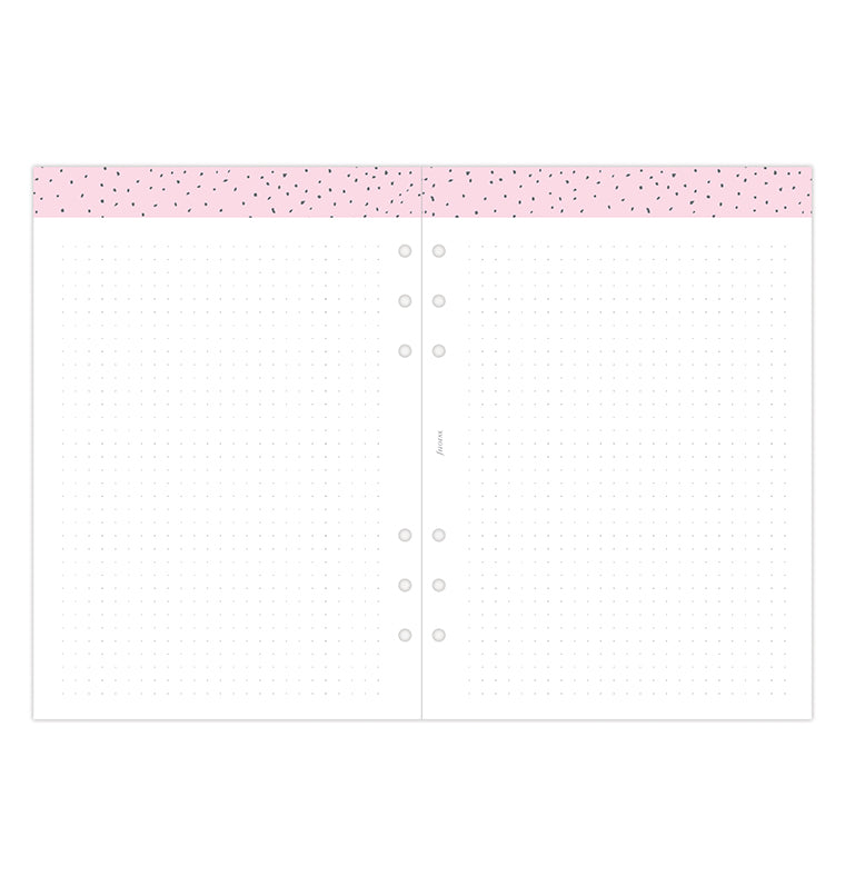 Diario Settimanale Confetti A5 - Multilingua 2026 Filofax 26-68591