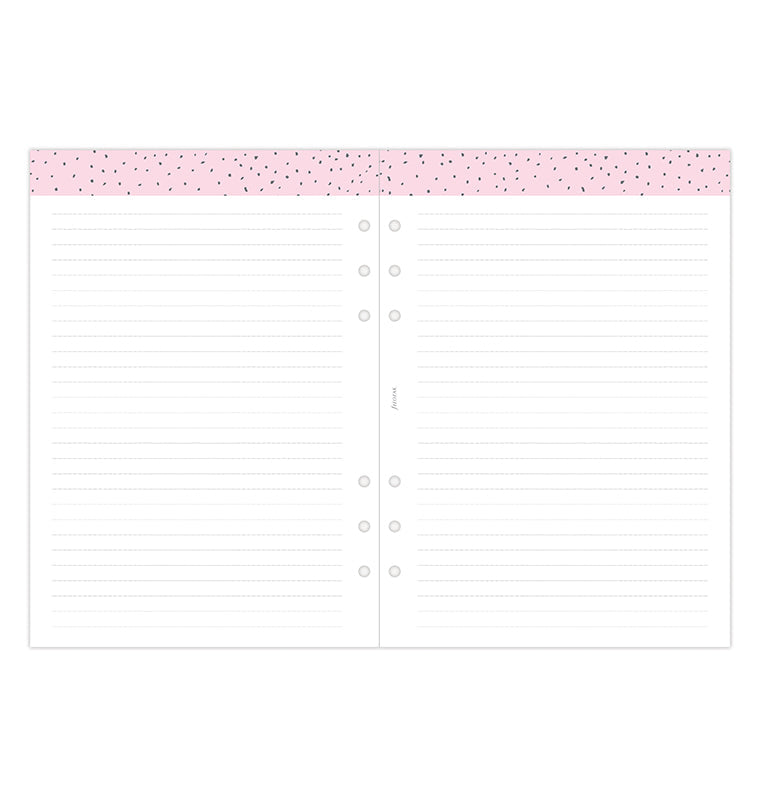 Diario Settimanale Confetti A5 - Multilingua 2026 Filofax 26-68591
