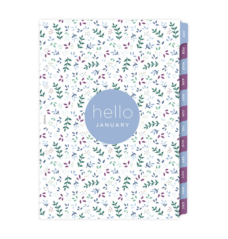 Diario Settimanale Garden A5 - Multilingua 2026 Filofax 26-68592