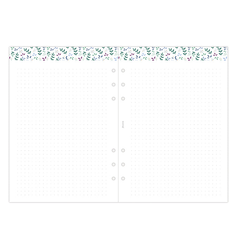Diario Settimanale Garden A5 - Multilingua 2026 Filofax 26-68592
