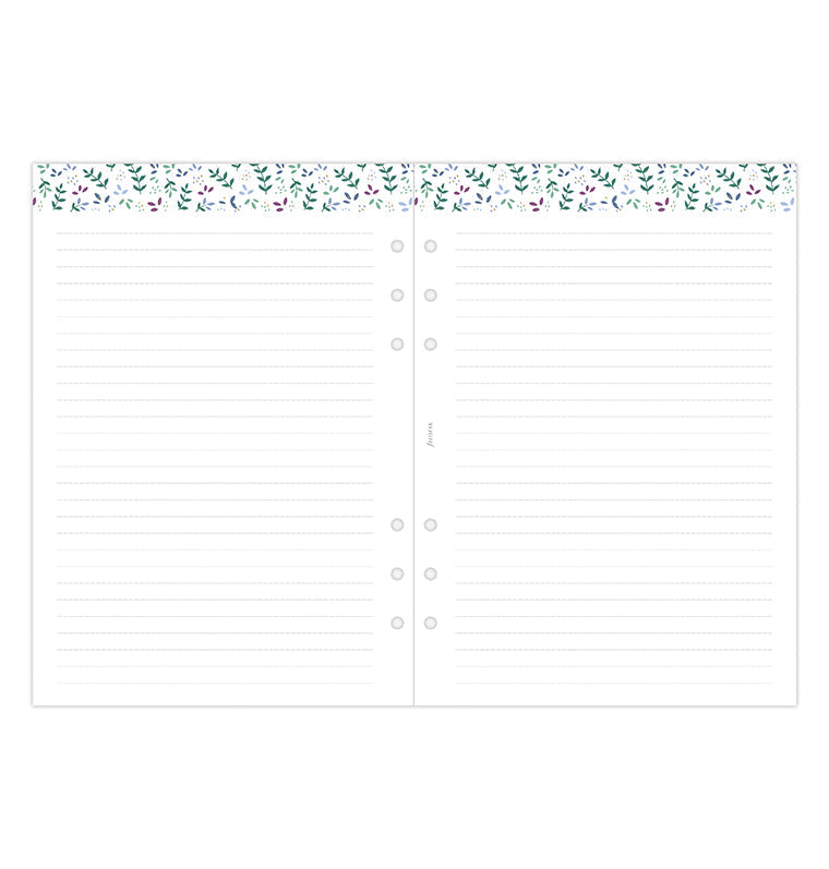 Diario Settimanale Garden A5 - Multilingua 2026 Filofax 26-68592