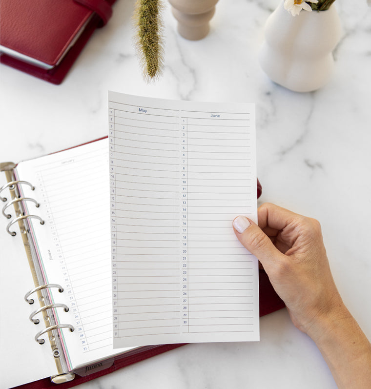 Finsbury Organiser A5 Scarlet