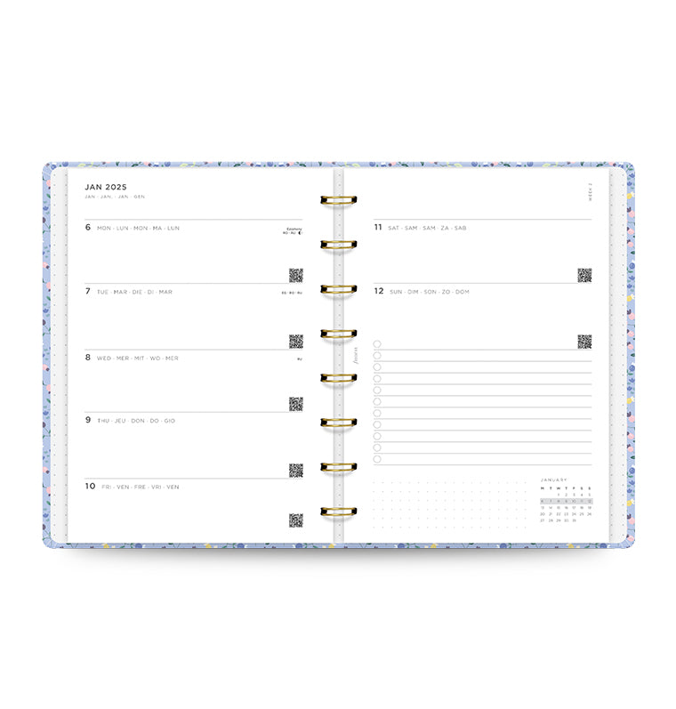 Planner A5 Meadow Sky 2025