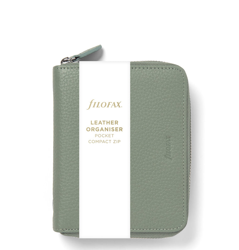 Norfolk Organiser Pocket Compact Zip Sage