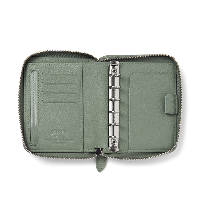 Norfolk Organiser Pocket Compact Zip Sage