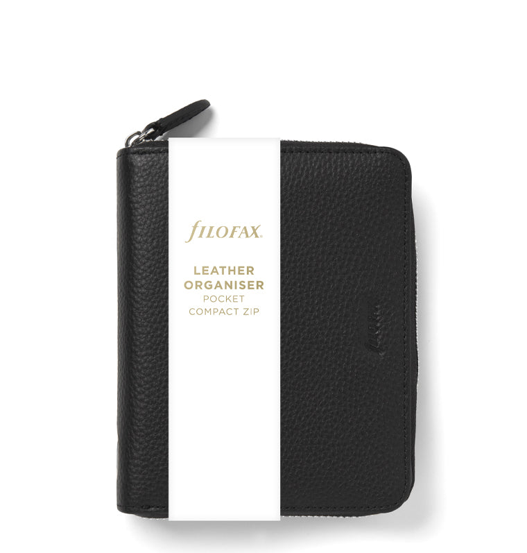 Norfolk Organiser Pocket Compact Zip Black