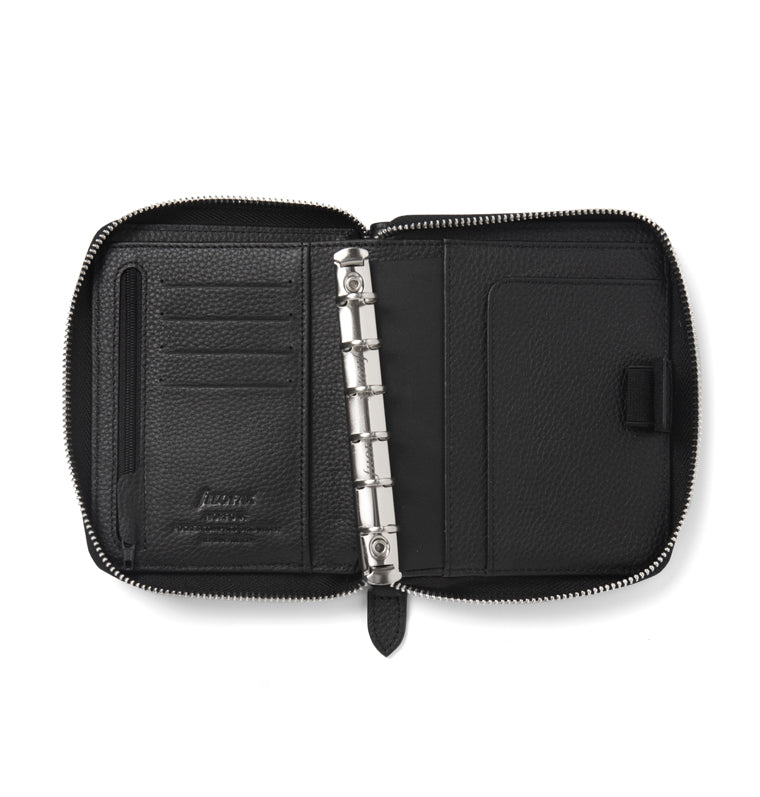 Norfolk Organiser Pocket Compact Zip Black