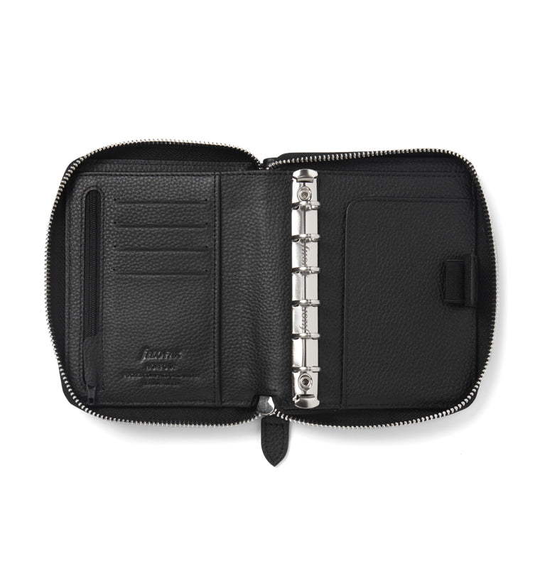 Norfolk Organiser Pocket Compact Zip Black