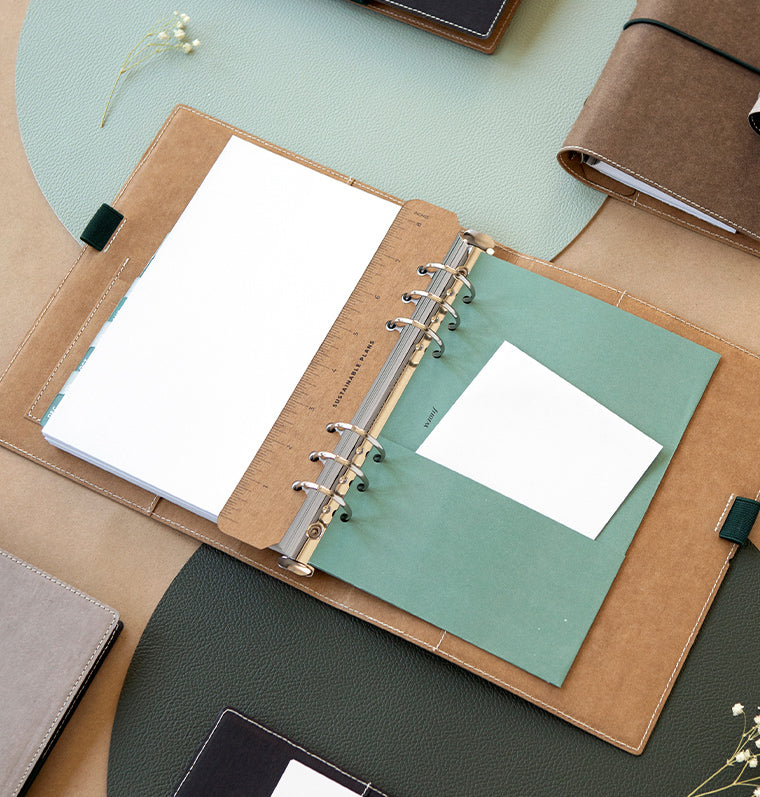 Filofax Eco Essential Organizer Tascabile - Grigio Cenere, Agenda Sostenibile - Foto 4