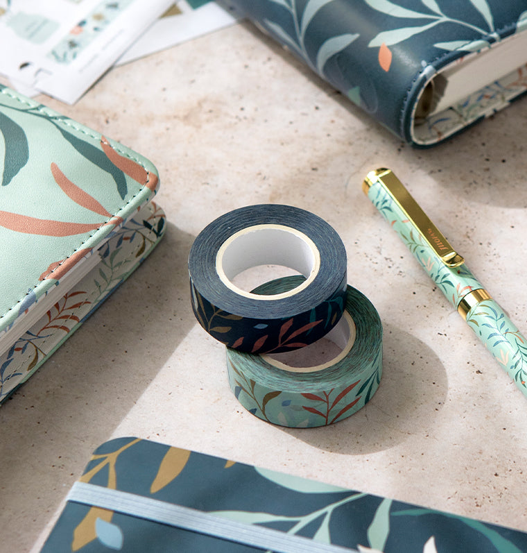The Botanical Collection by Filofax - Washi Tape Set