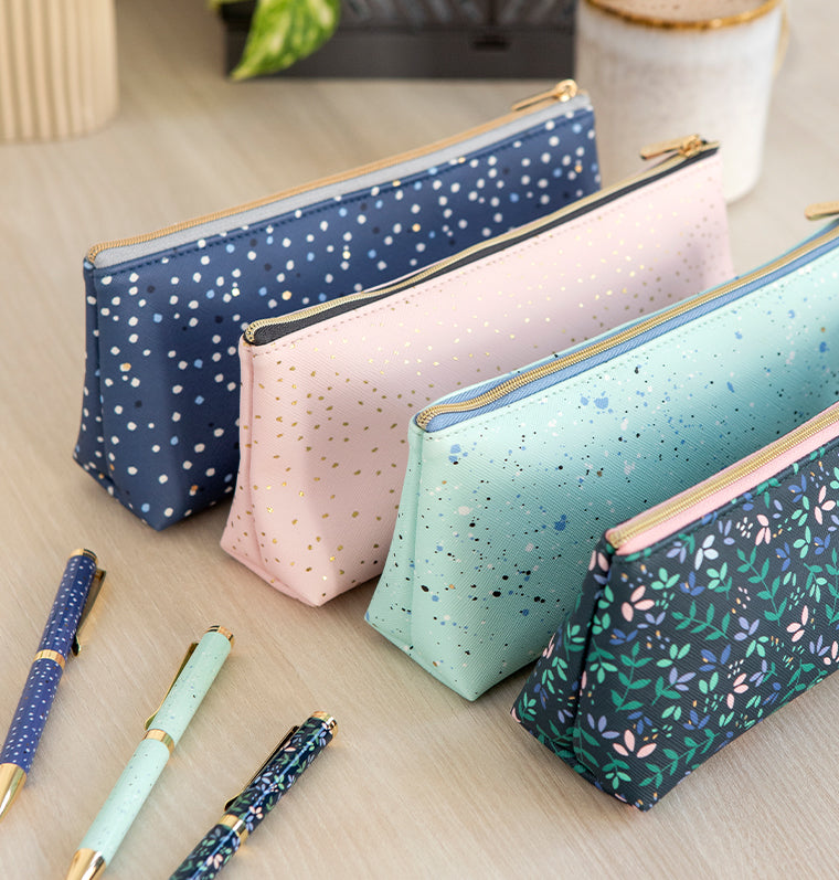 Matching pen and pencil cases by Filofax