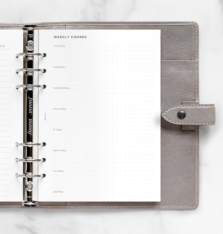 Clipbook Planner mensile non datato A4 - Filofax – Filofax IT