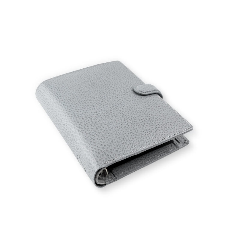 Finsbury Slate Grey Pocket Organiser in Leather